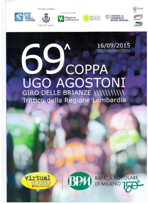 16.09.15 - locandina - 69^ Coppa Agostoni